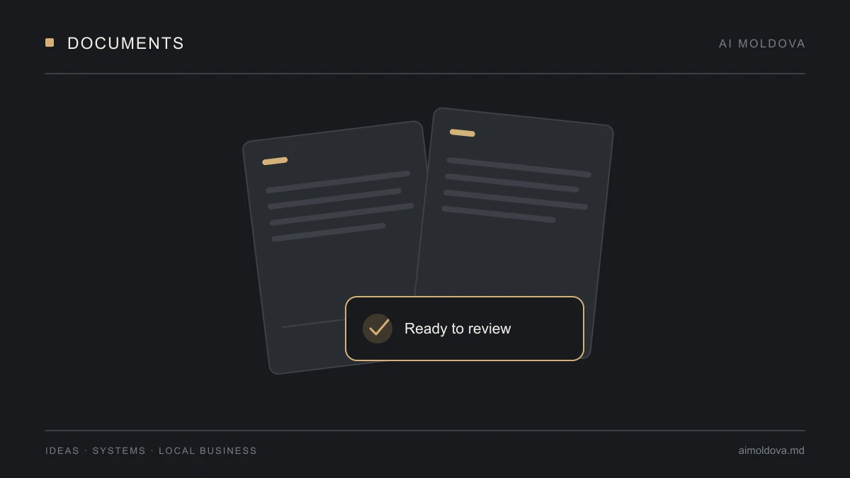 AI documents: proposals, contract drafts and business briefs
