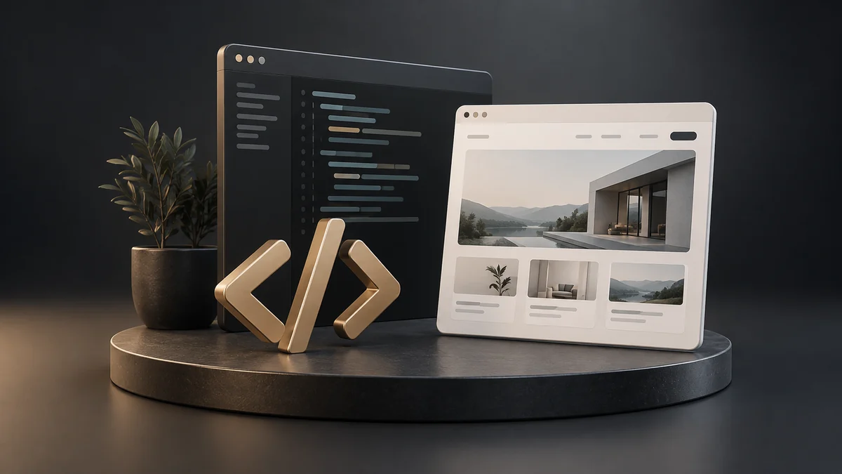 Construcție website modern